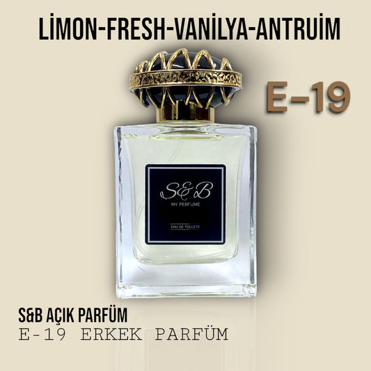 S&B Açık Parfüm E-19 İssy Miyk Erkek Parfüm